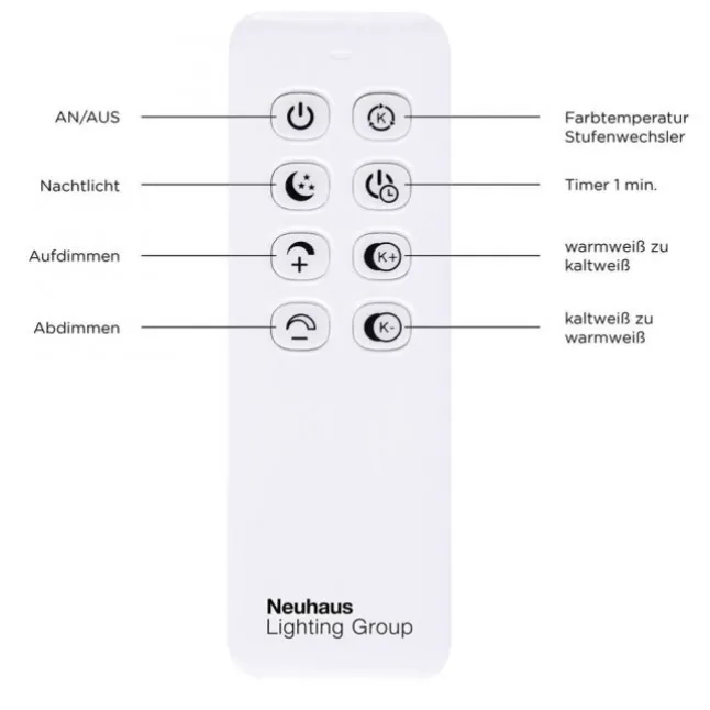 LED-Deckenleuchte, 110x25cm, Fernbedienung, dimmbar, Holzdekor, CCT Farbmanagement,