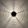 LED Deckenleuchte 44x44cm 1 flammig schwarzer Schirm Vintage Design
