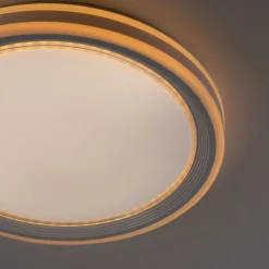 LED Deckenleuchte 48,5x48,5cm rund weiß dimmbar Farbspiel CCT LED Panel