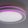 LED Deckenleuchte 40x40cm rund weiß dimmbar Farbspiel CCT LED Panel