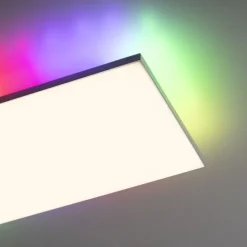 LED Deckenleuchte 100,5x25,5cm weiß rechteckig RGB+CCT dimmbar Panel