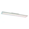 LED Deckenleuchte 100x18cm weiss flach Rainbow RGB Alleskönner