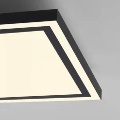 LED Deckenleuchte 30x30 schwarz dimmbar CCT steuerbar über App