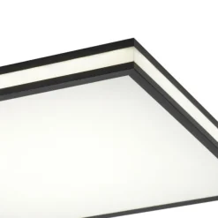 LED Deckenleuchte 45x45 schwarz quadratisch RGB Dreamcolor dimmbar Panel