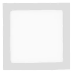 LED-Einbauleuchte in weiß und quadratisch inkl. Dimmfunktion leuchtet blendfrei