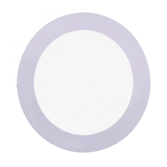 LED-Einbauleuchte, silber, rund inkl. Dimmfunktion, blendfrei, modern