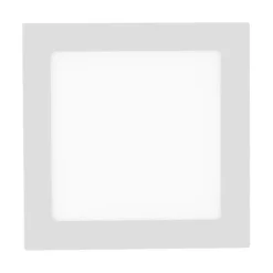 LED-Einbauleuchte, weiß, quadratisch, warmweiß, dimmbar, blendfrei, modern