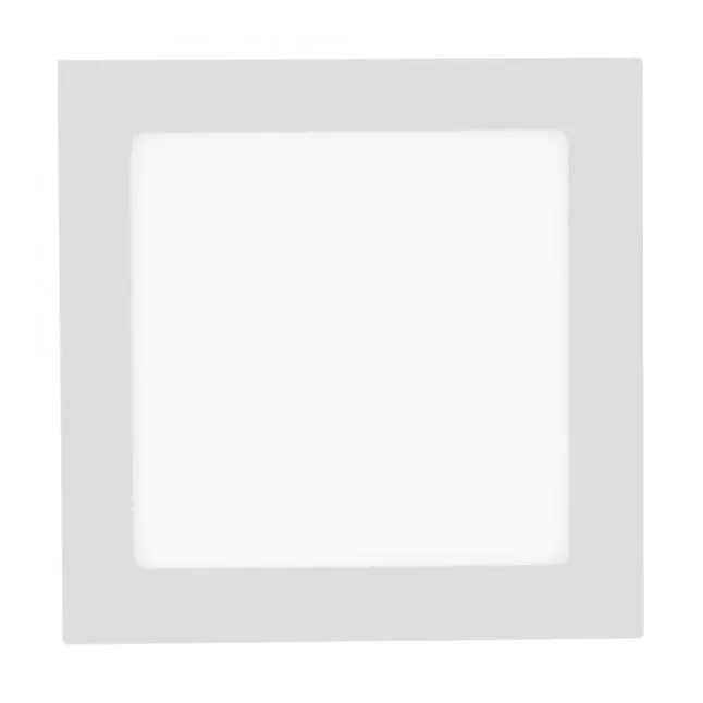 LED-Einbauleuchte, weiß, quadratisch, warmweiß, dimmbar, blendfrei, modern