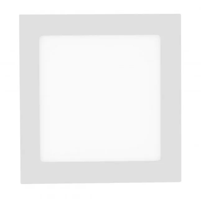 LED-Einbauleuchte, weiß, quadratisch, warmweiß, dimmbar, blendfrei, modern