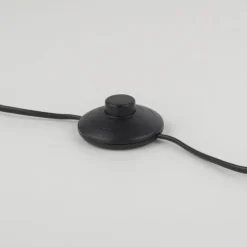 LED 2 flammige Stehlampe schwarz drehbar Fußschalter schlichtes Design