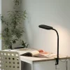 LED Klemmleuchte, schwarz, CCT, dimmbar, Innenleuchte, IP20