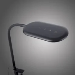 LED Klemmleuchte, schwarz, CCT, dimmbar, Innenleuchte, IP20