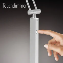 LED Klemmleuchte, schwarz, CCT, dimmbar, Innenleuchte, IP20