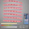 LED Lichtstreifen mehrfarbig 5 Meter mit Fernbedienung dimmbar RGB