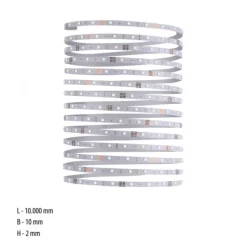 LED-Lichtstreifen, mehrfarbig, RGB Farbwechsel, Fernbedienung, Dimmfunktion