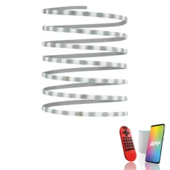 LED Lichtstreifen, Smart Home, mehrfarbig, selbstklebend, RGB+W Funktion