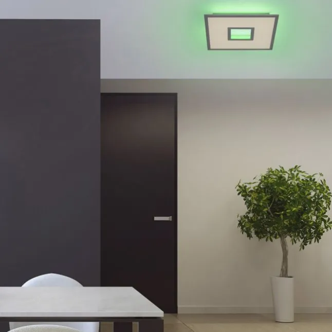 LED Panel, Cut-Out Design, 45x45 cm, RGBW, Fernbedienung