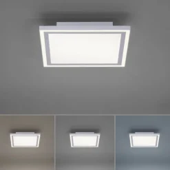 LED Panel, Deckenleuchte, weiß, dimmbar, Farbtemperatursteuerung