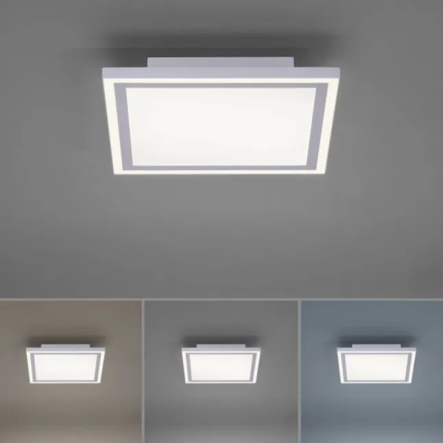 LED Panel, Deckenleuchte, weiß, dimmbar, Farbtemperatursteuerung