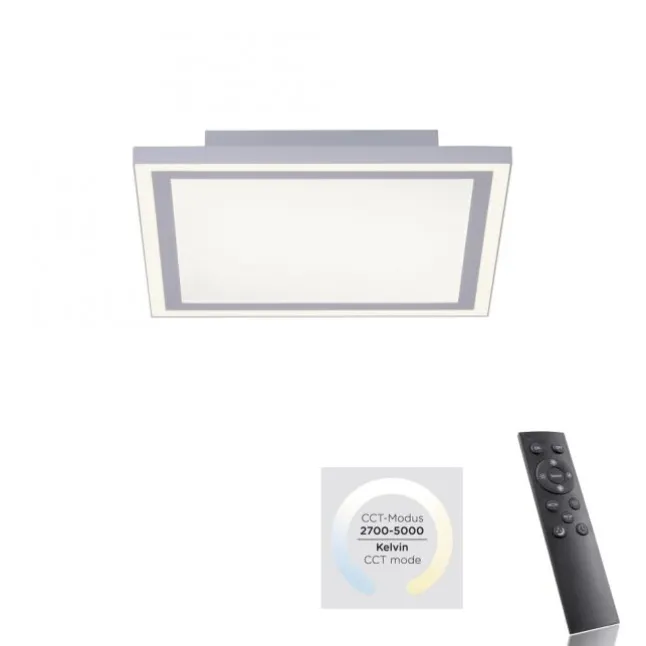 LED Panel, Deckenleuchte, weiß, dimmbar, Farbtemperatursteuerung