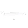 LED Panel, Deckenleuchte, weiß, 100x25 cm, dimmbar, Smart-Home
