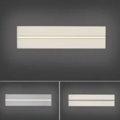 LED Panel, Deckenleuchte, 100x25cm, modern, Fernbedienung