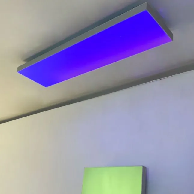 LED Panel, digitaler Farbwechsel, CCT Steuerung, 100 x 25 cm