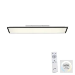 LED Panel. Flat. Deckenleuchte, schwarz, dimmbar