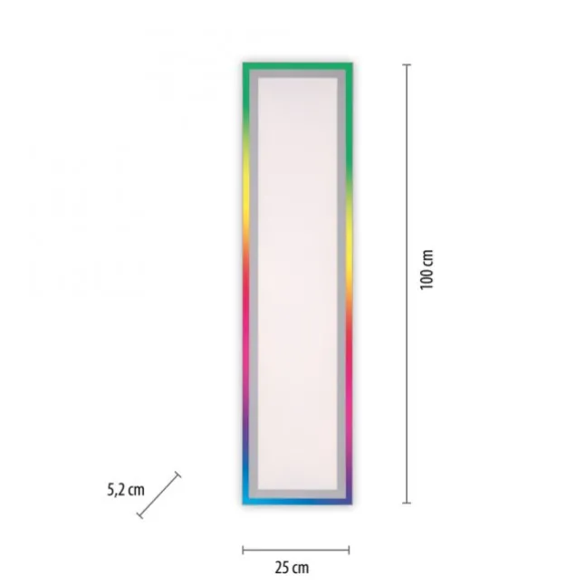 LED Panel, Paneel,Deckenleuchte, RGB, Rainbow, dimmbar