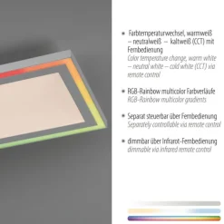 LED Panel, Paneel,Deckenleuchte, RGB, Rainbow, dimmbar