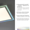 LED Panel, Paneel,Deckenleuchte, RGB, Rainbow, dimmbar, 40x40cm