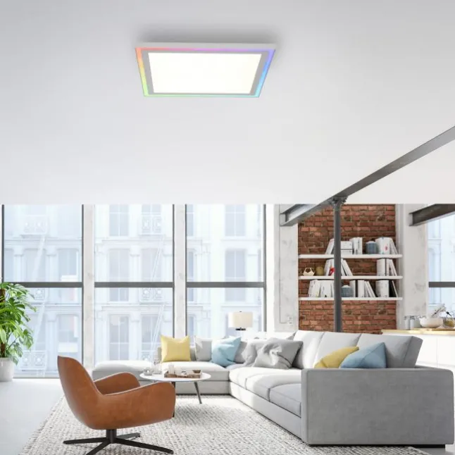 LED Panel, Paneel,Deckenleuchte, RGB, Rainbow, dimmbar, 40x40cm