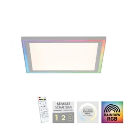 LED Panel, Paneel,Deckenleuchte, RGB, Rainbow, dimmbar, 40x40cm