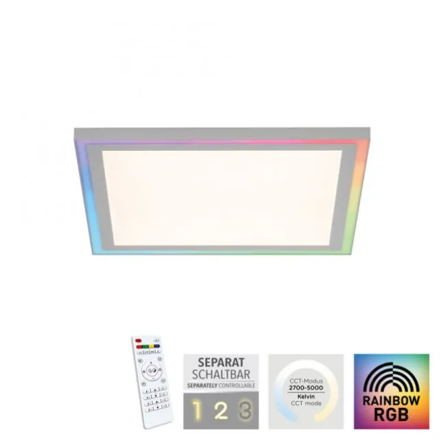 LED Panel, Paneel,Deckenleuchte, RGB, Rainbow, dimmbar, 40x40cm