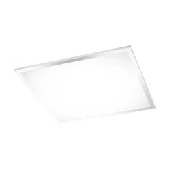 LED-Panel, Rahmen chrom , IP44, Badezimmer Panel, 45x45cm, CCT