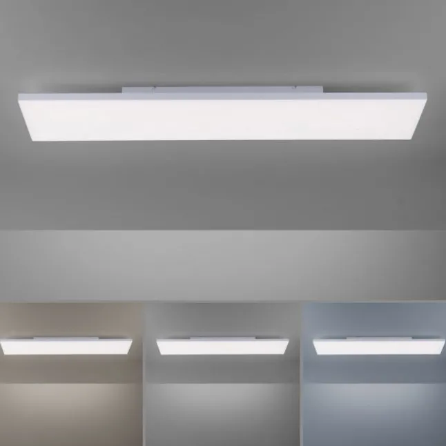 LED-Panel, rahmenlos, 100x25cm, weiß, ultraflach, CCT, rechteckig