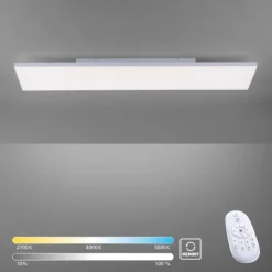 LED-Panel, rahmenlos, 100x25cm, weiß, ultraflach, CCT, rechteckig