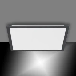 LED Panel, Rahmen schwarz, dimmbar, CCT Lichtfarbsteuerung, quadratisch