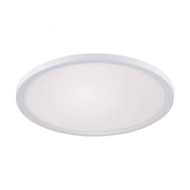 LED Panel, rund, 40cm, weiß, Lichtfarbsteuerung, Funk-Fernbedienung
