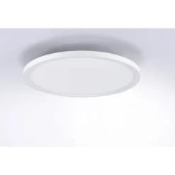 LED Panel, rund, 40cm, weiß, Lichtfarbsteuerung, Funk-Fernbedienung