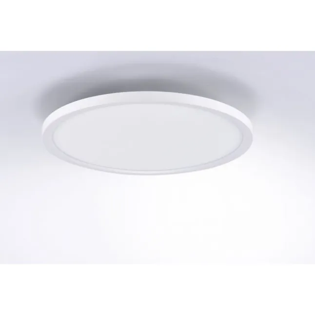 LED Panel, rund, 40cm, weiß, Lichtfarbsteuerung, Funk-Fernbedienung