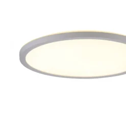 LED Panel rund, flache Deckenleuchte, Backlight, Deckenlampe,