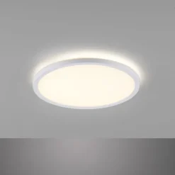 LED Panel rund, flache Deckenleuchte, Backlight, Deckenlampe,