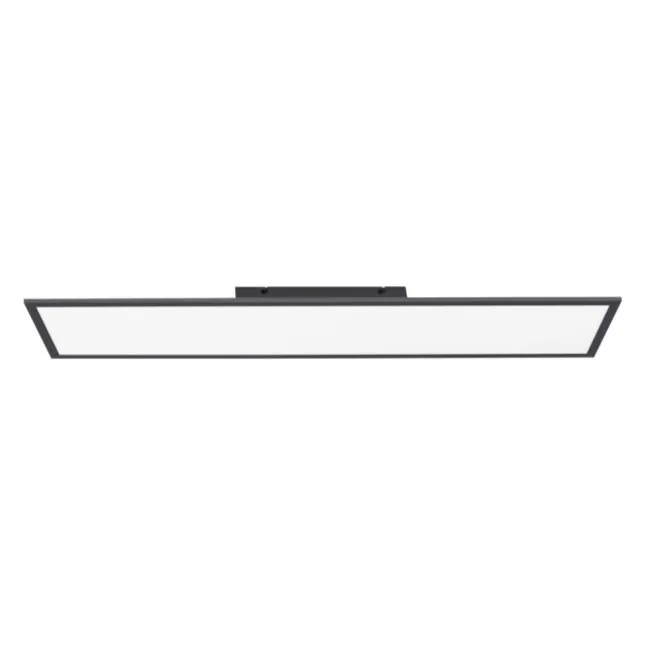 LED Panel, schwarz, 100x25cm, CCT Farbsteuerung, dimmbar, Fernbedienung