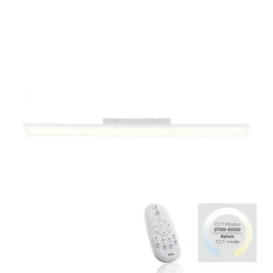 LED Panel, weiß, eckig, CCT-Farbtemperatursteuerung, dimmbar