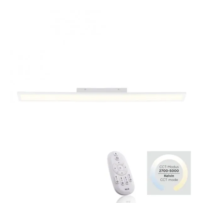 LED Panel, weiß, eckig, CCT-Farbtemperatursteuerung, dimmbar