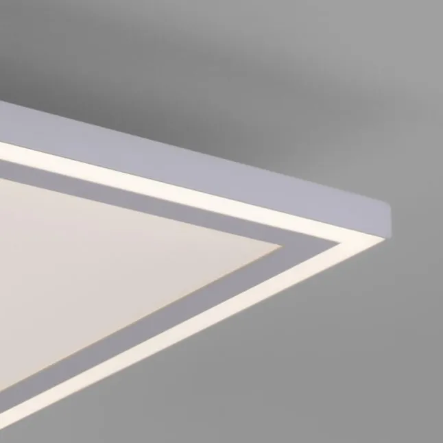 LED Panel, weiß, quadratisch, CCT Farbsteuerung, dimmbar, Fernbedienung