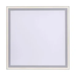 LED Panel, weiß, quadratisch, CCT Farbsteuerung, dimmbar, Fernbedienung