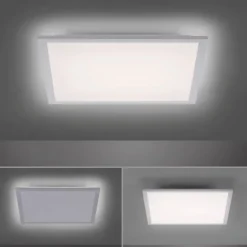 LED Panel, weiss, 45x45, Backlight, Memory Funktion, Serienschaltung