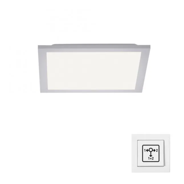 LED Panel, weiss, 29,5x29,5, 3000K warmweiss, Memory Funktion